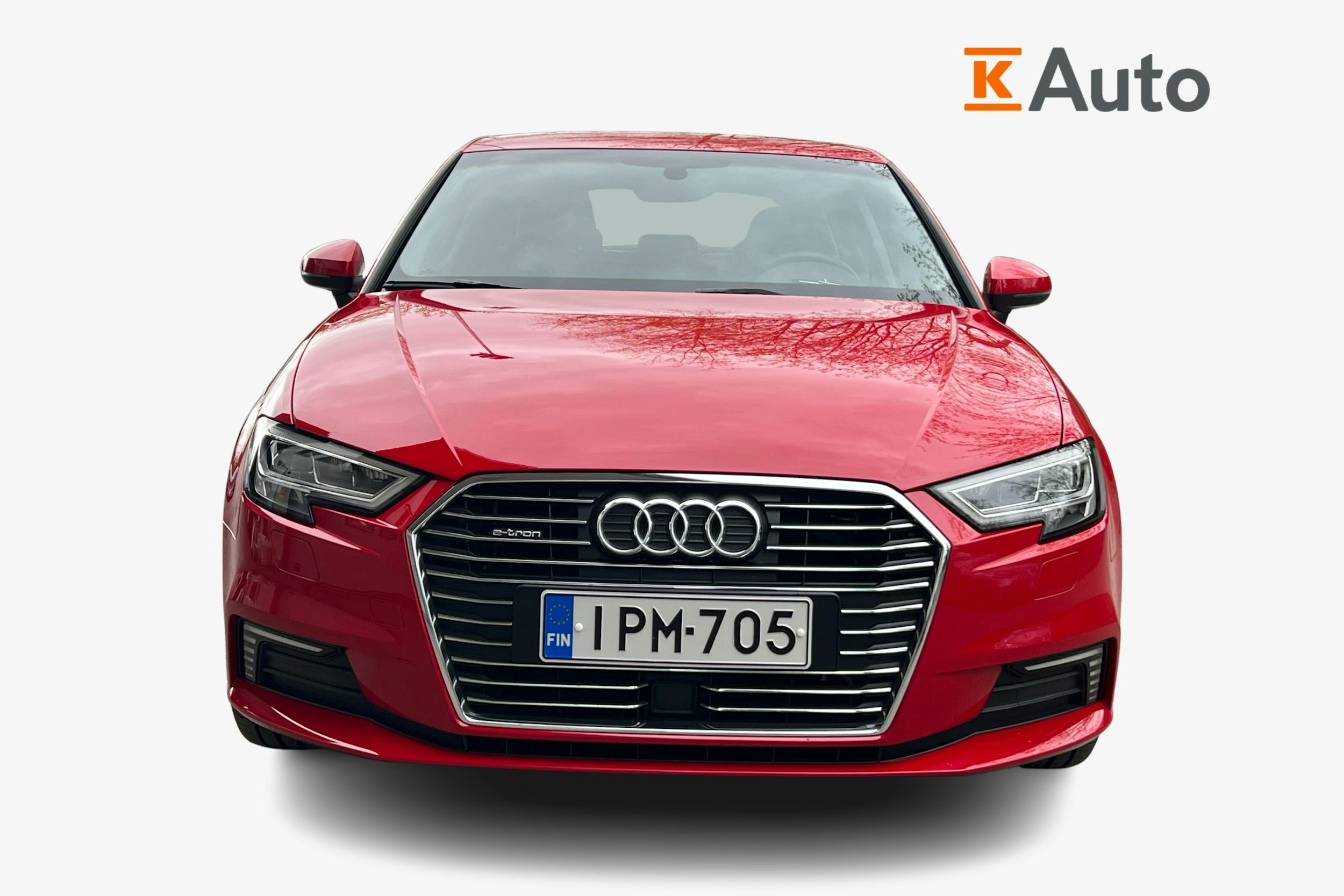 punainen Audi A3 2020 kuva 4.