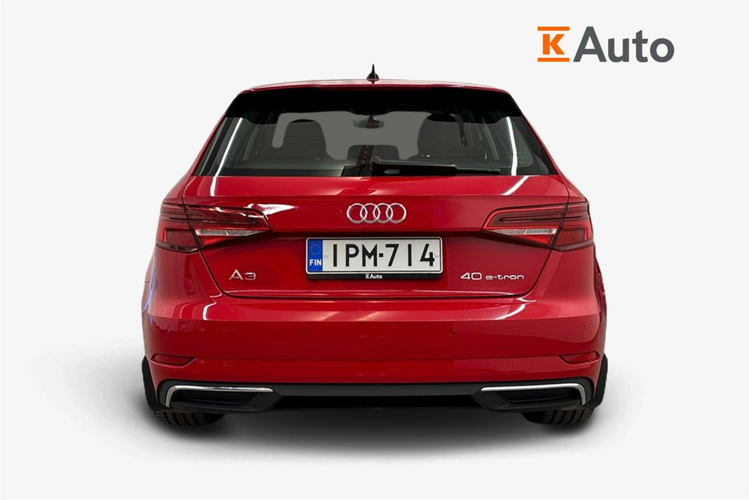 punainen Audi A3 2020 kuva 3.