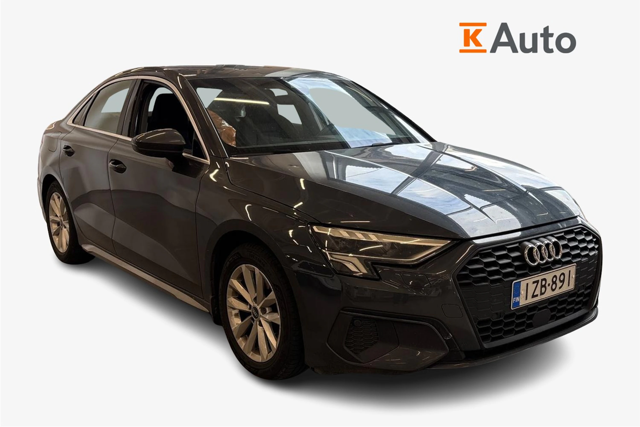 harmaa Audi A3 2021 kuva 1.