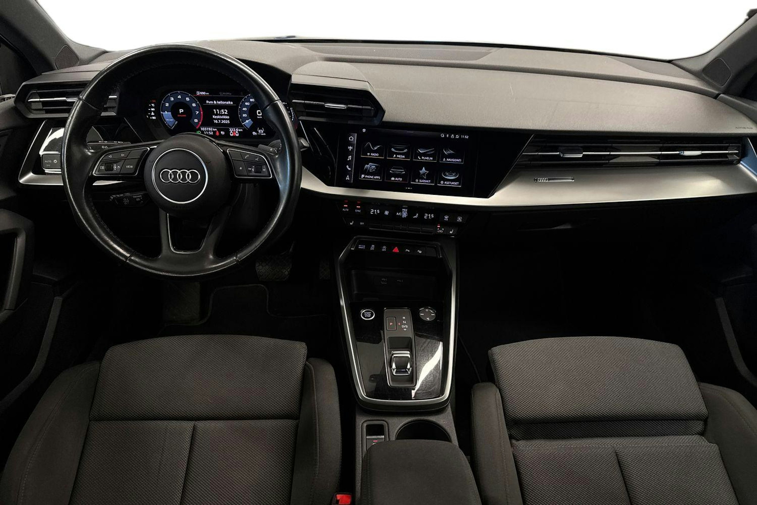 sininen Audi A3 2020 kuva 9.