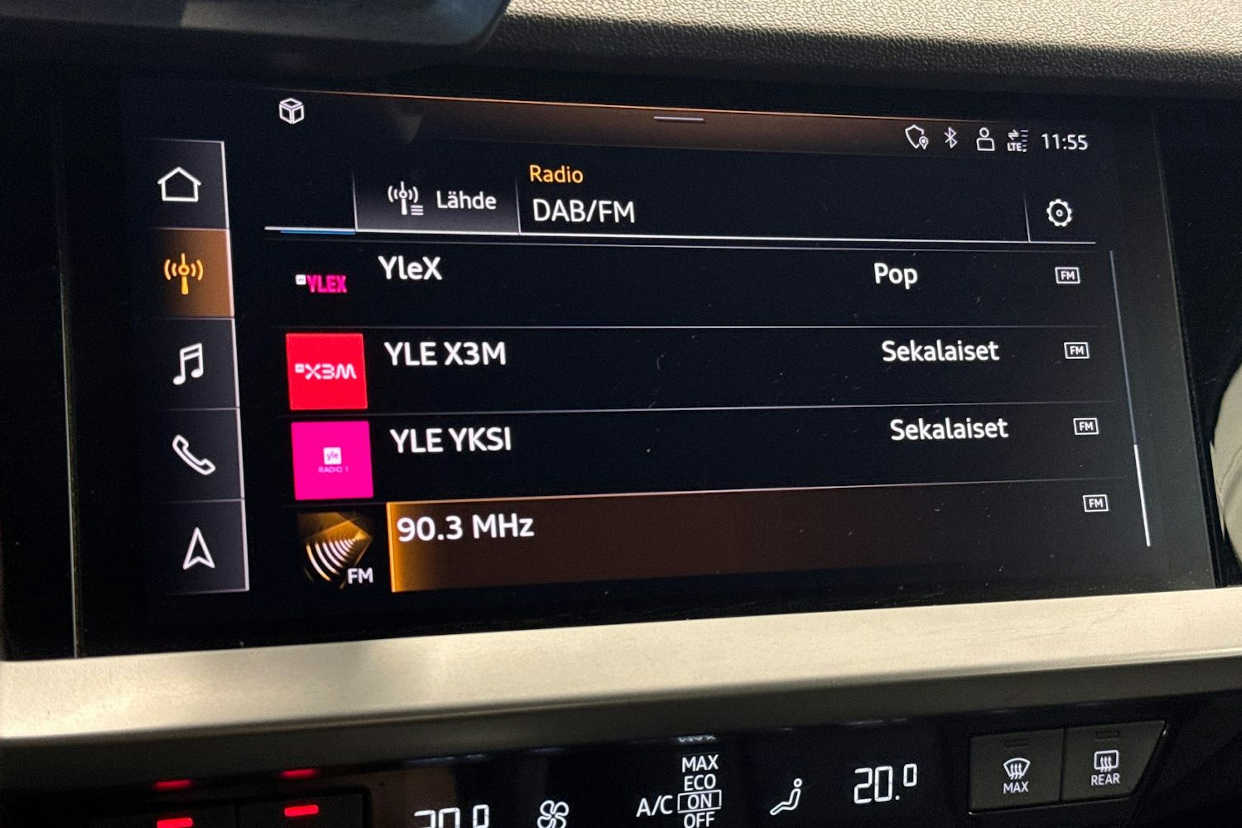 sininen Audi A3 2020 kuva 25.