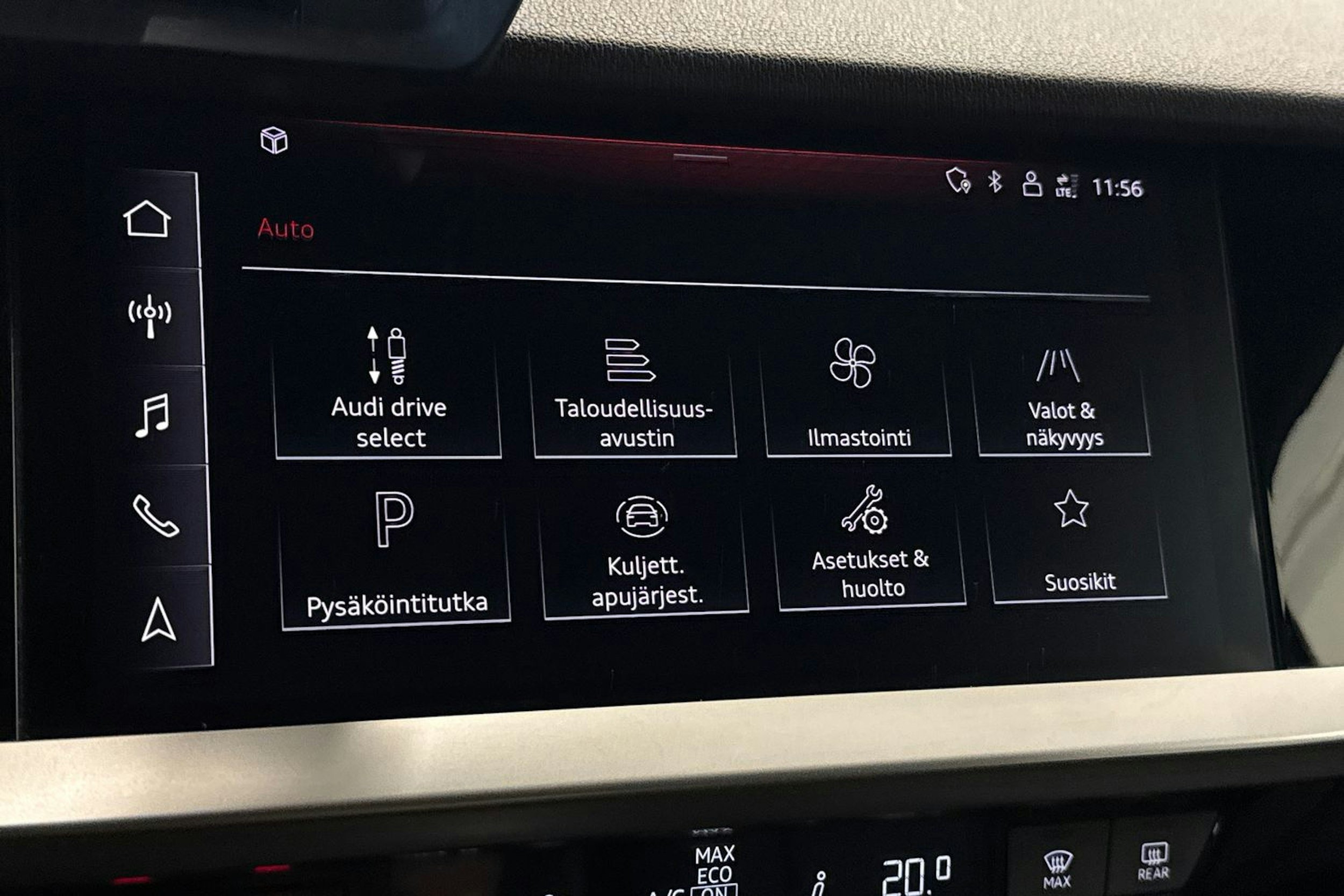 sininen Audi A3 2020 kuva 27.