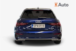 sininen Audi A3 2020 kuva 3.