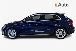 sininen Audi A3 2020 kuva 6.