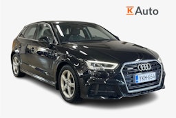 musta Audi A3 2020 kuva 1.