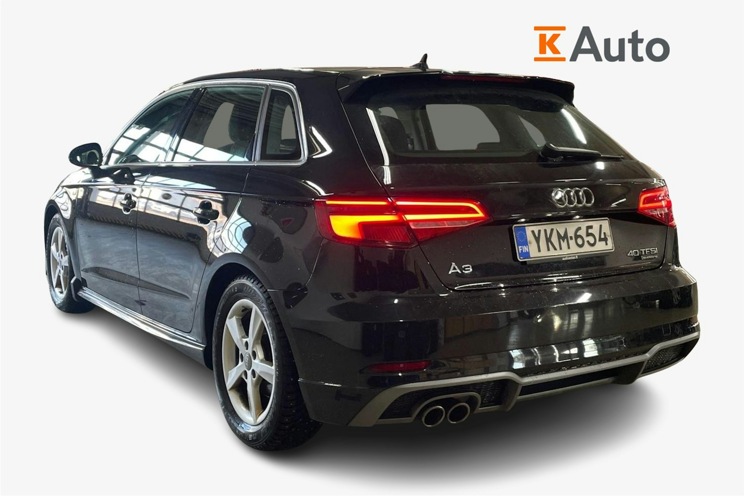 musta Audi A3 2020 kuva 2.