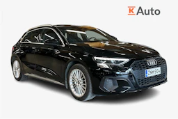 musta Audi A3 2021 kuva 1.