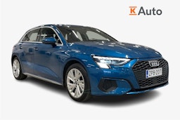 sininen Audi A3 2020 kuva 1.