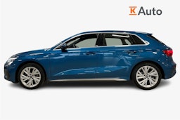 sininen Audi A3 2020 kuva 6.