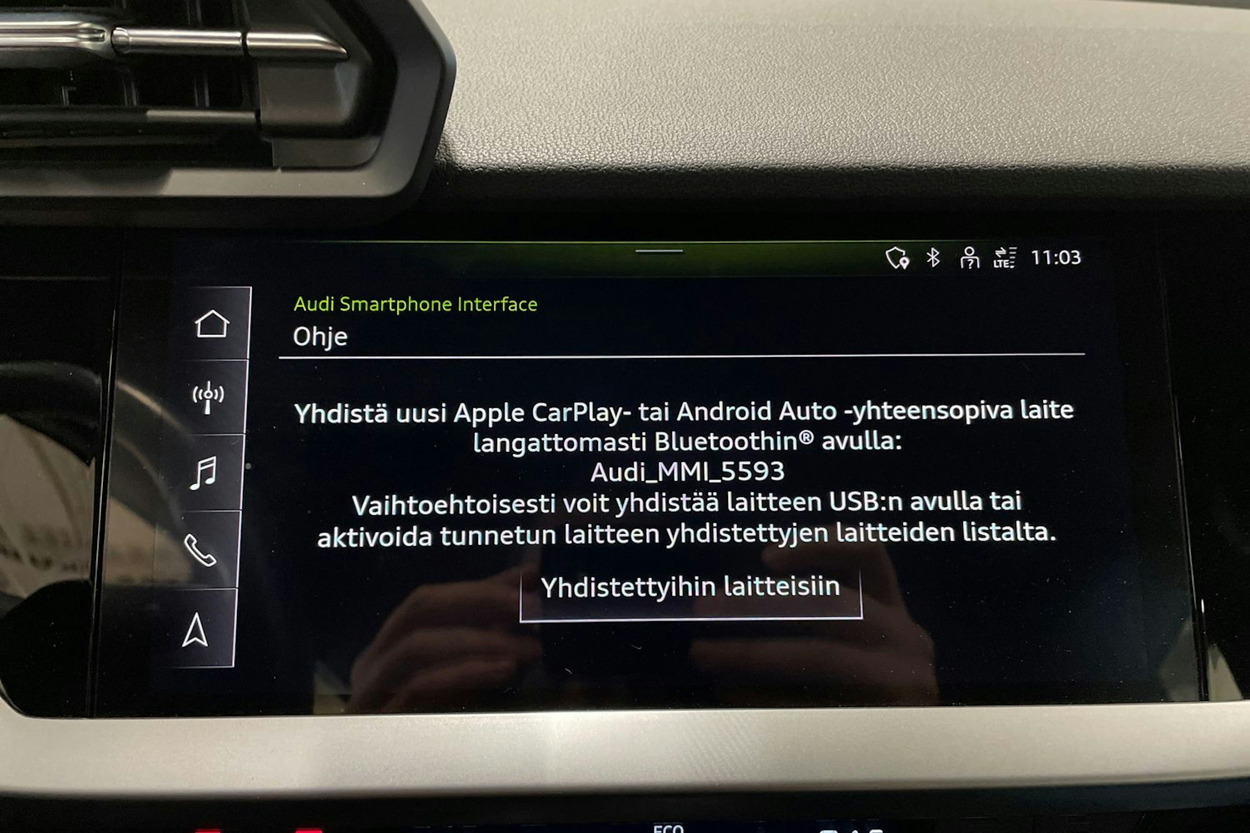 sininen Audi A3 2020 kuva 21.