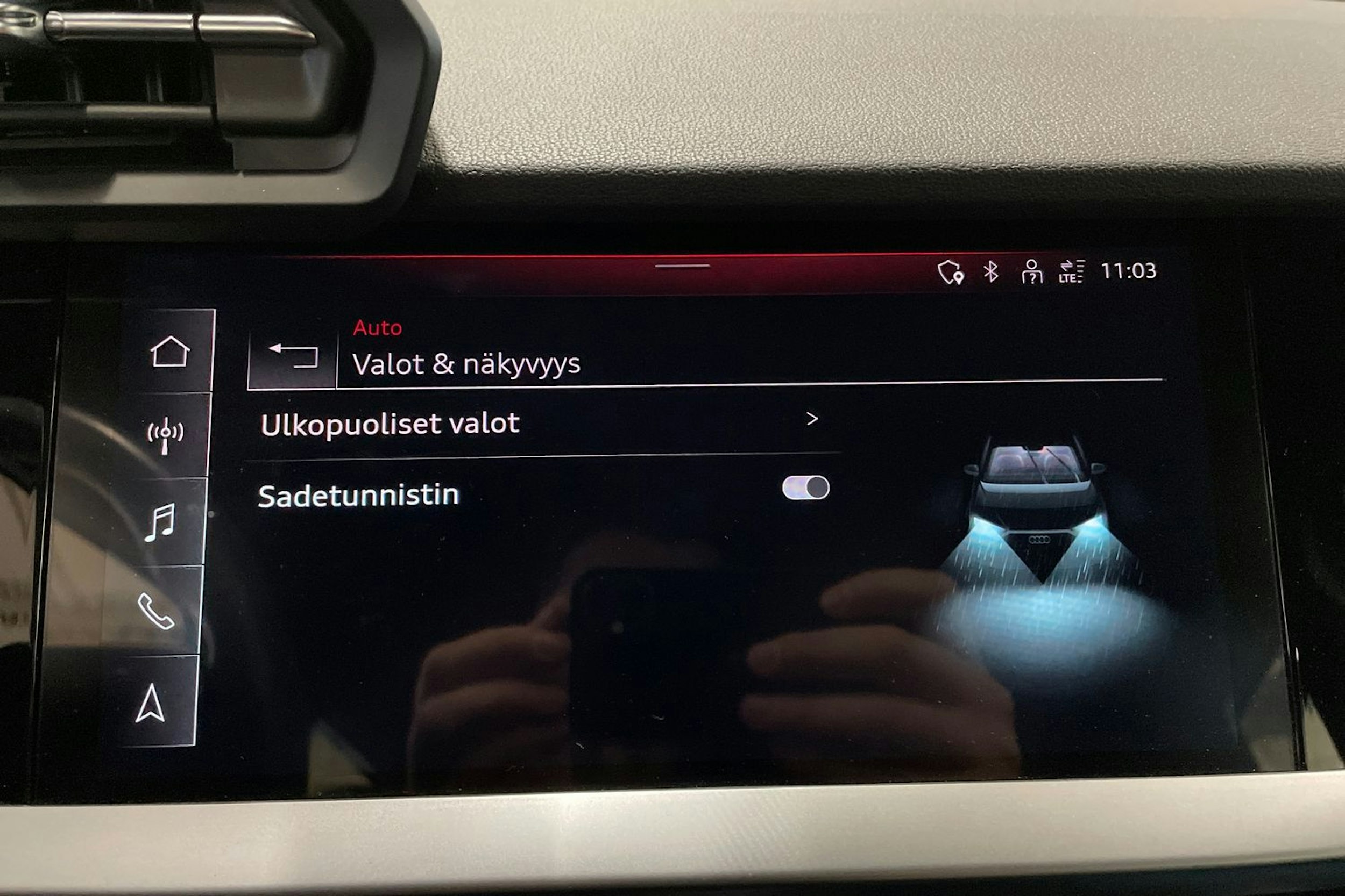 sininen Audi A3 2020 kuva 24.