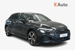 musta Audi A3 2021 kuva 1.
