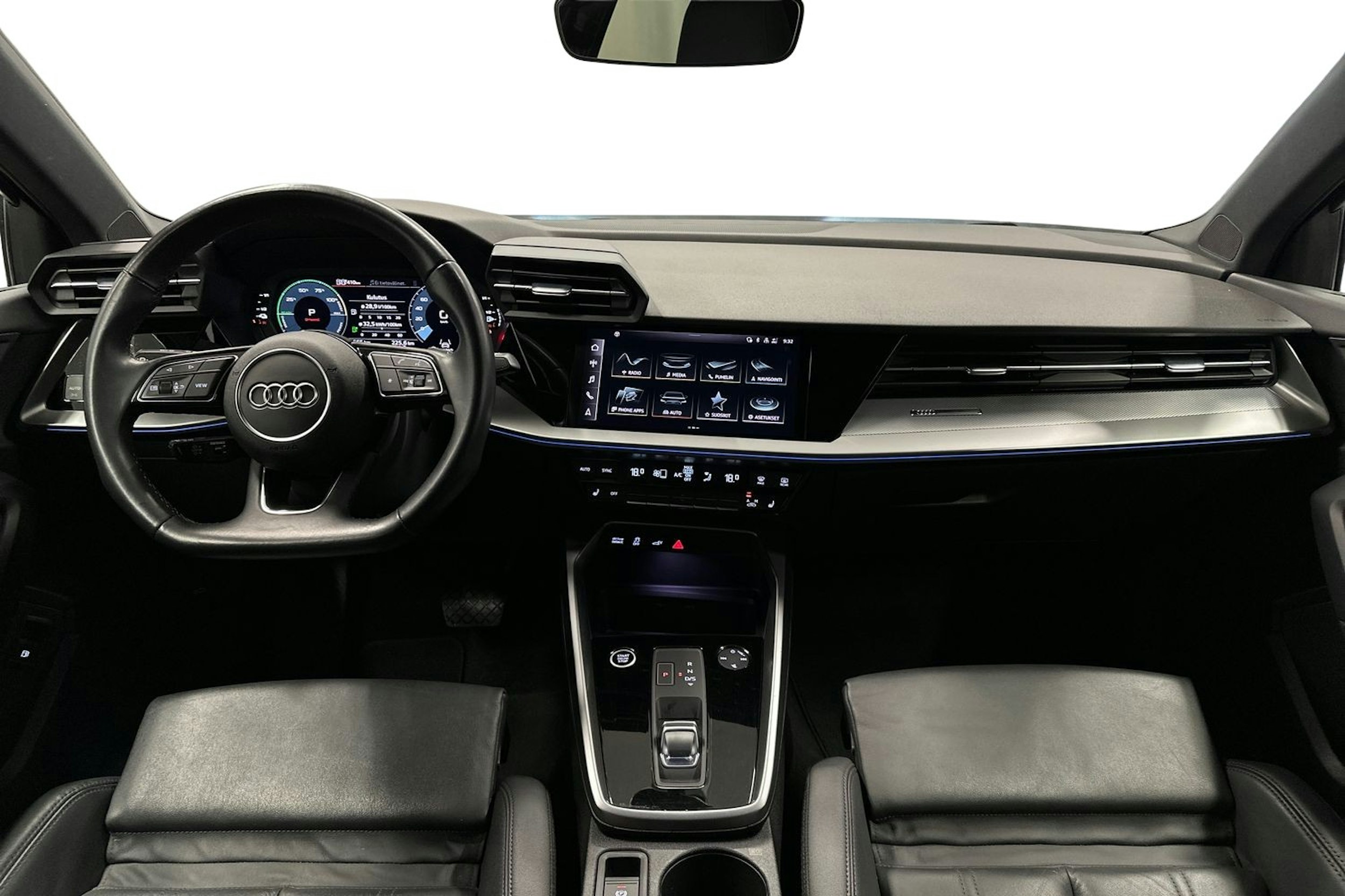 musta Audi A3 2021 kuva 9.