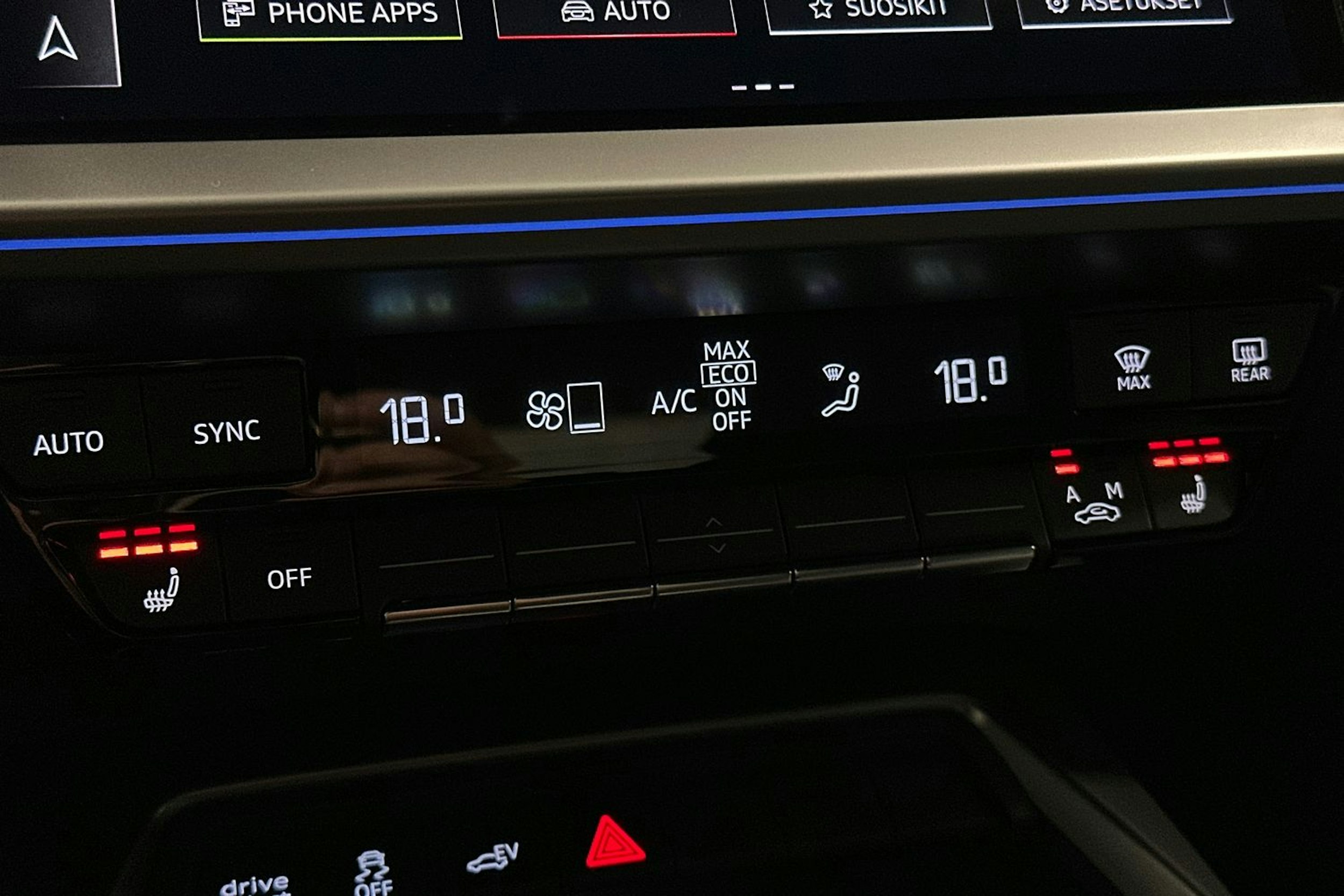 musta Audi A3 2021 kuva 21.