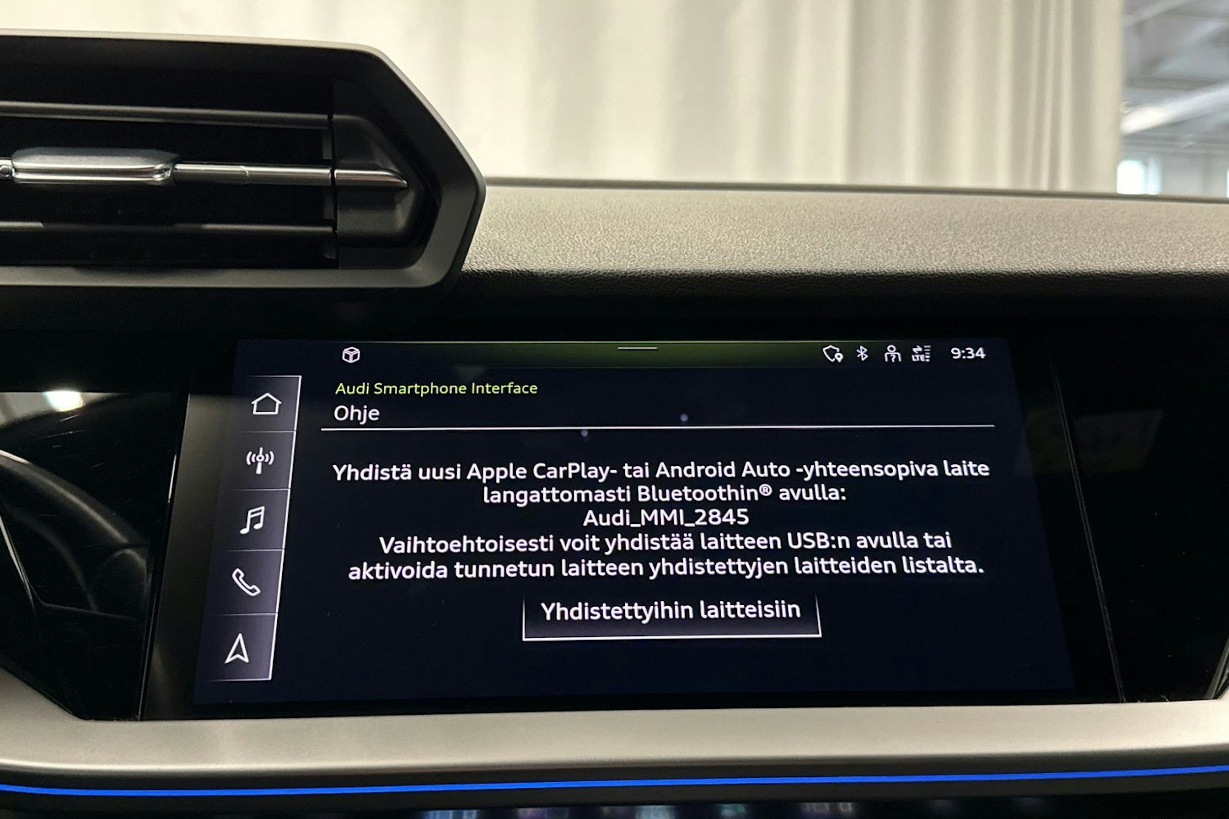 musta Audi A3 2021 kuva 23.