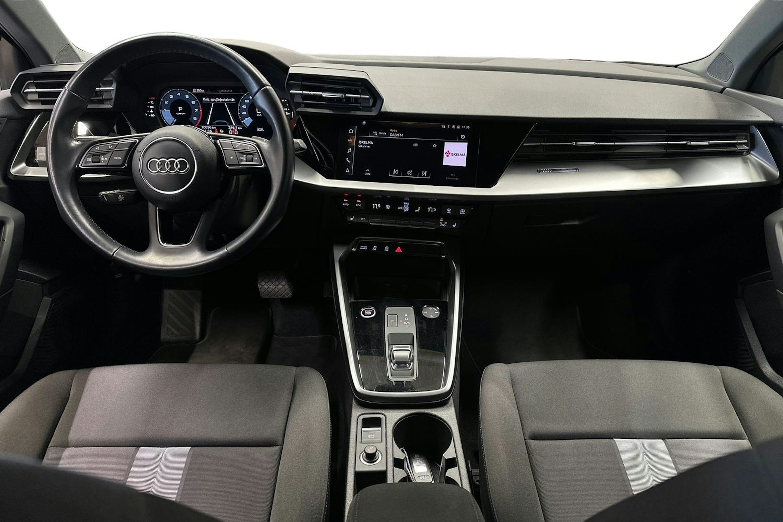 musta Audi A3 2021 kuva 9.