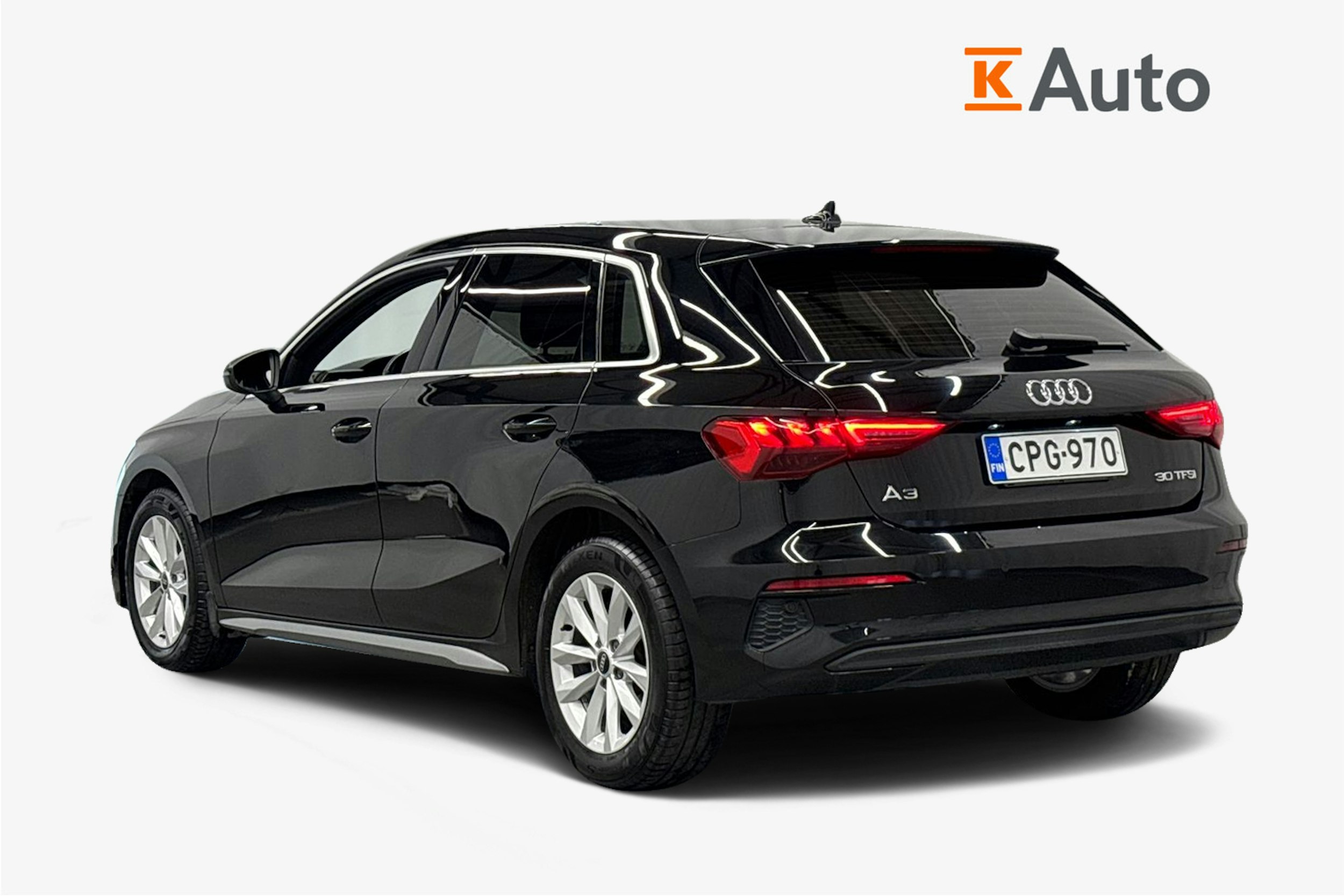 musta Audi A3 2021 kuva 2.
