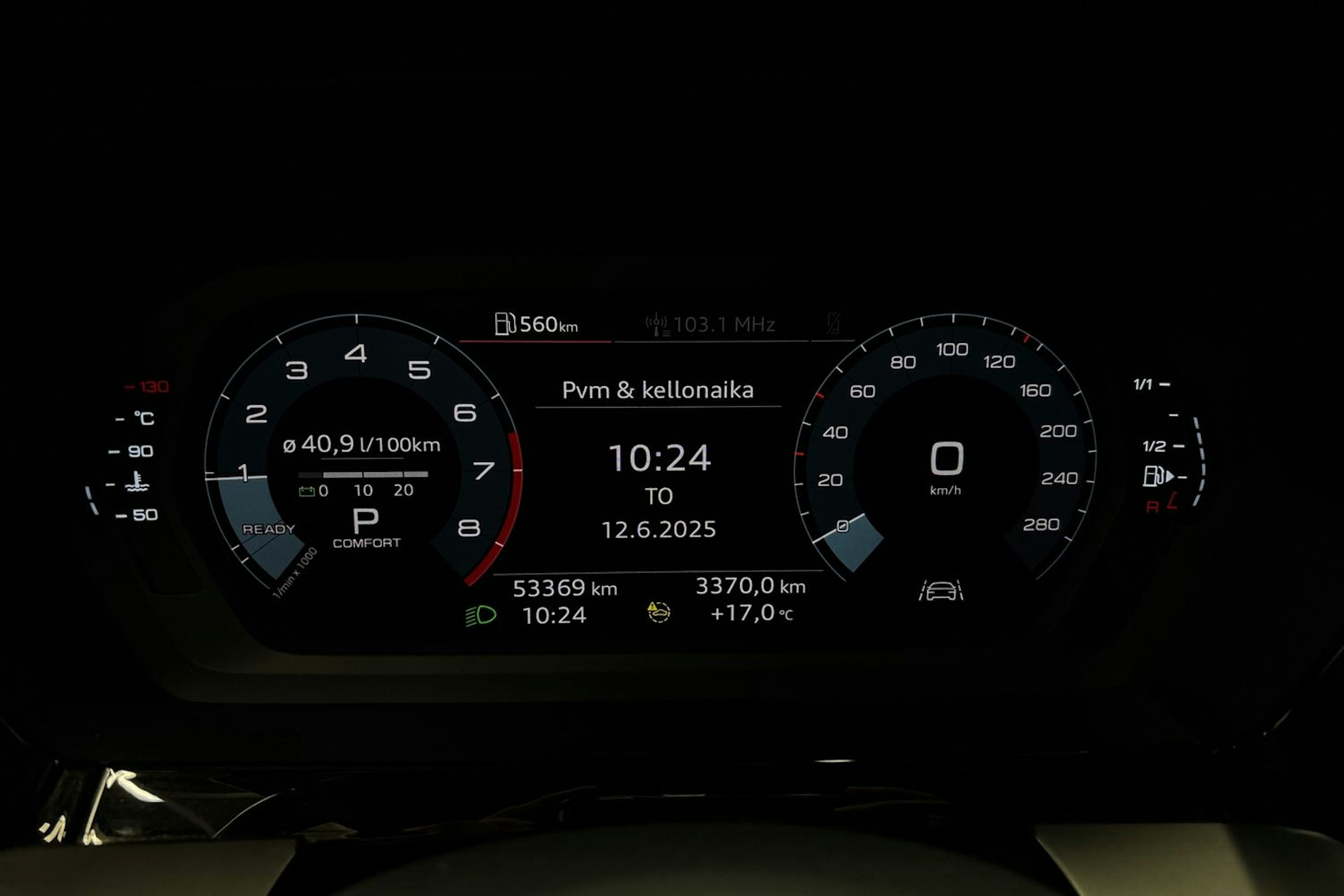 musta Audi A3 2021 kuva 14.