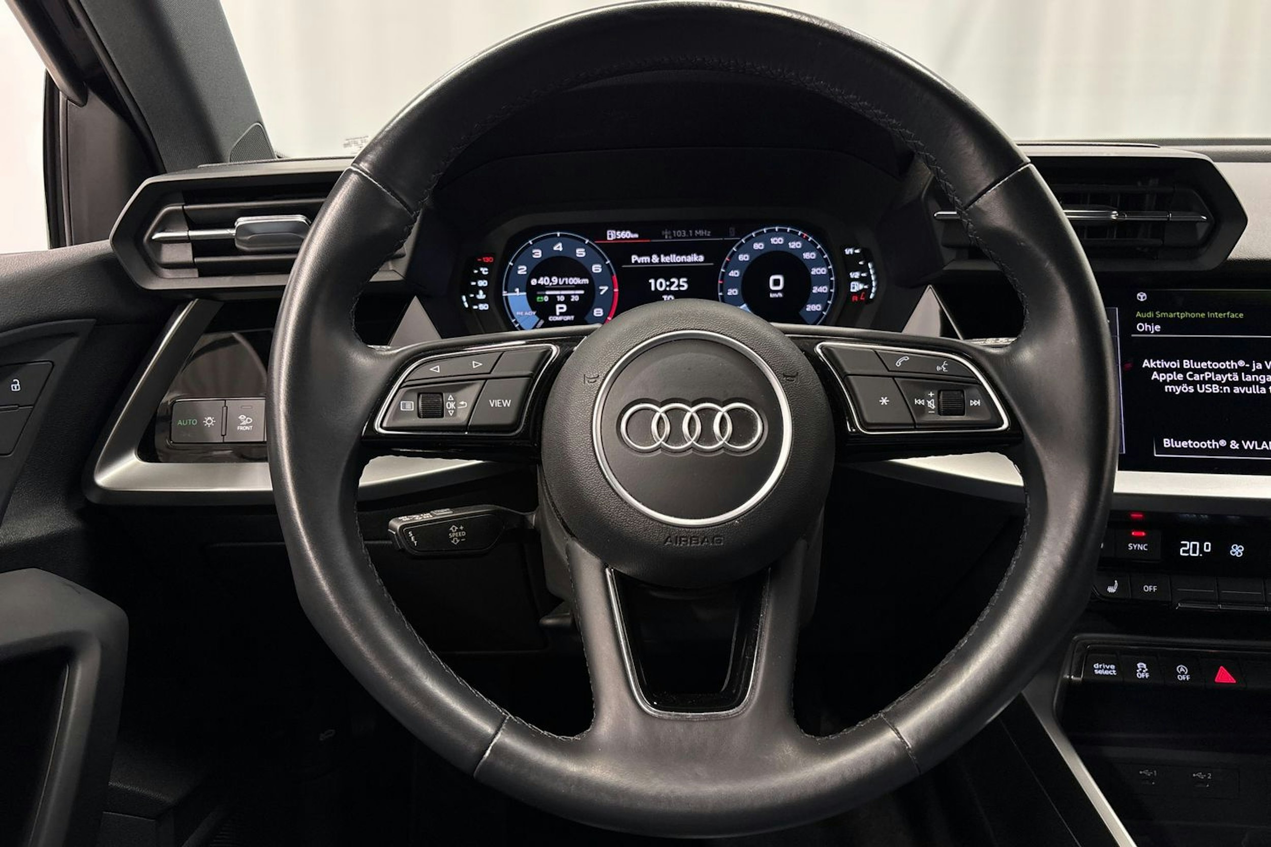 musta Audi A3 2021 kuva 15.