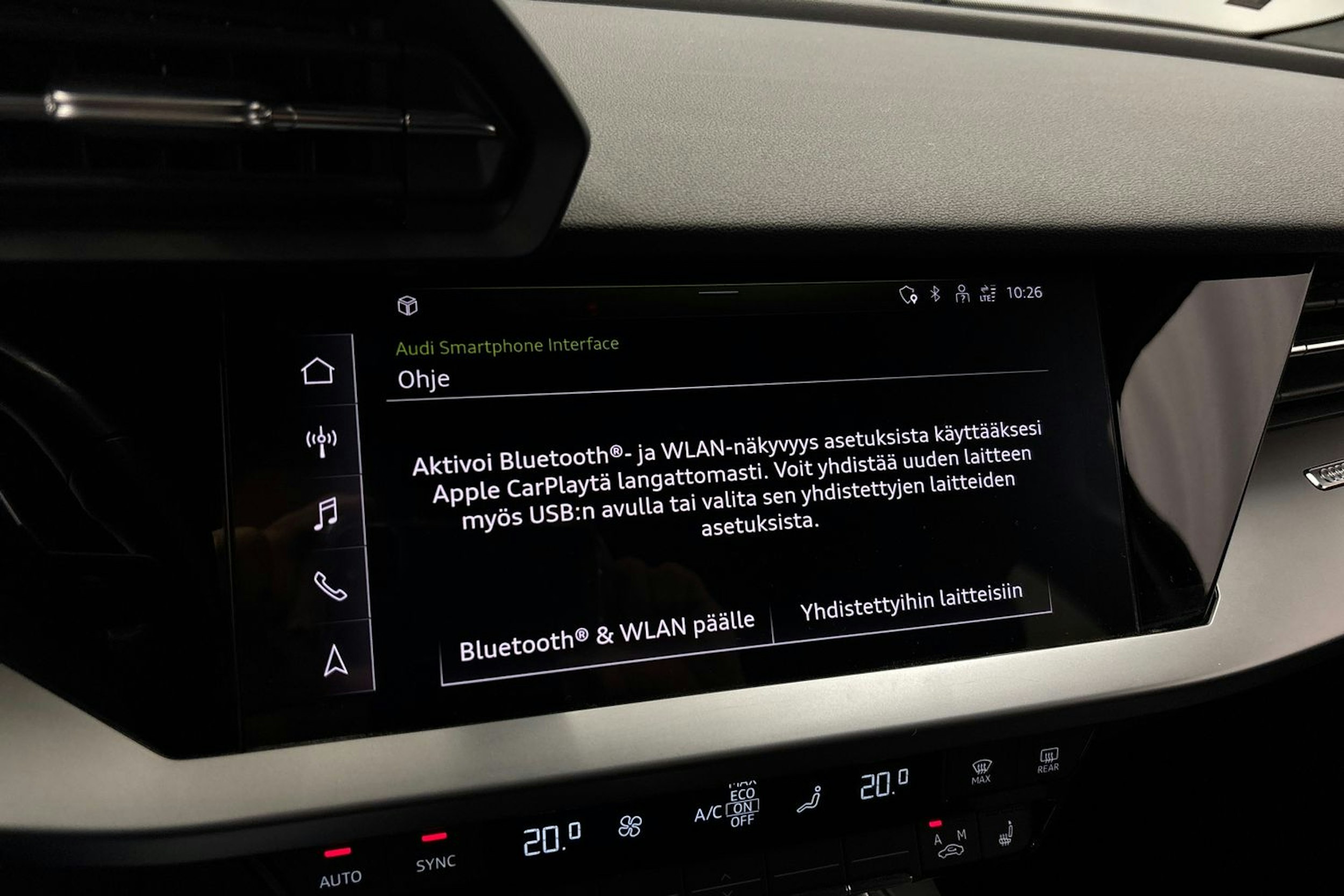 musta Audi A3 2021 kuva 21.