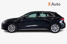 musta Audi A3 2021 kuva 6.