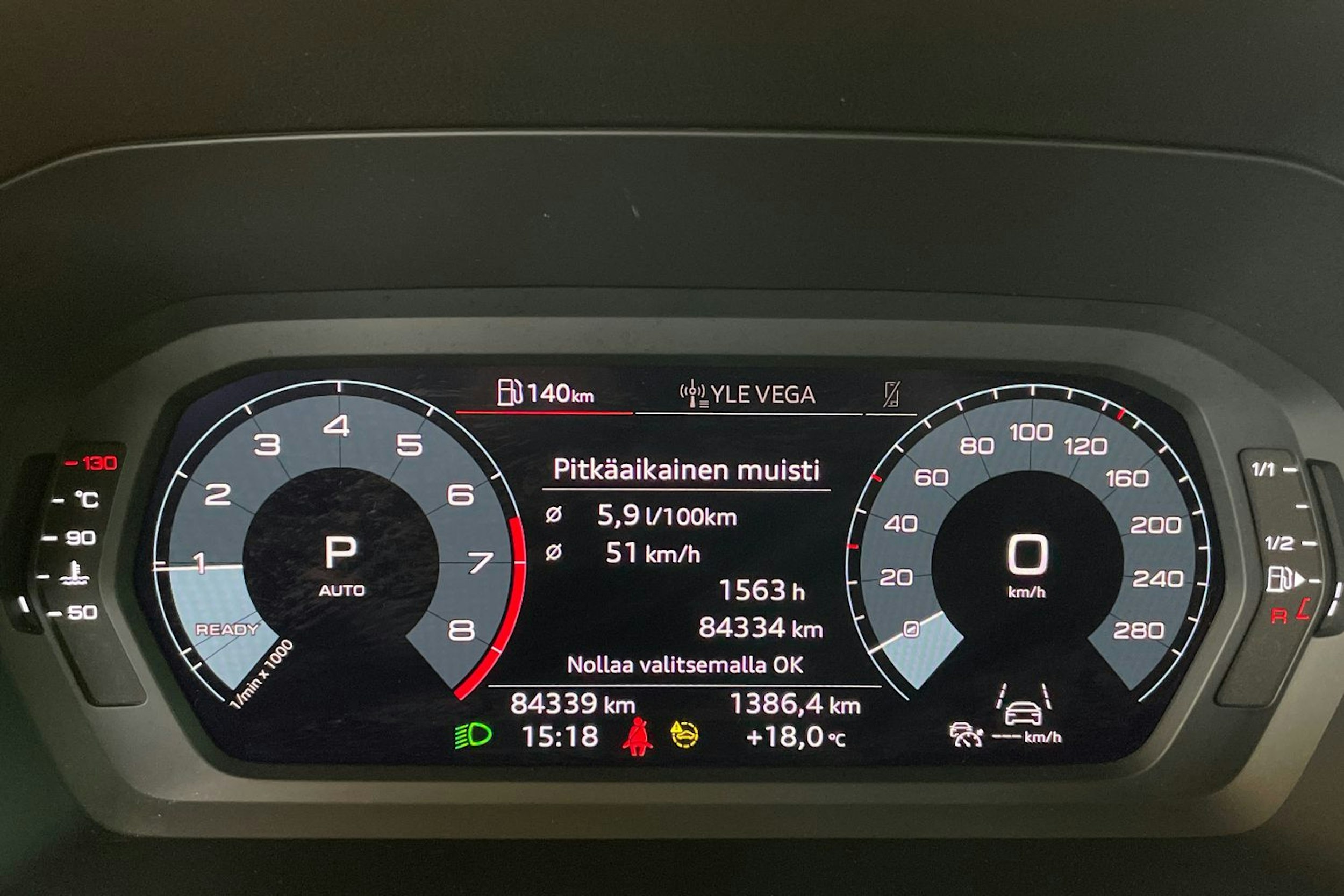musta Audi A3 2021 kuva 16.