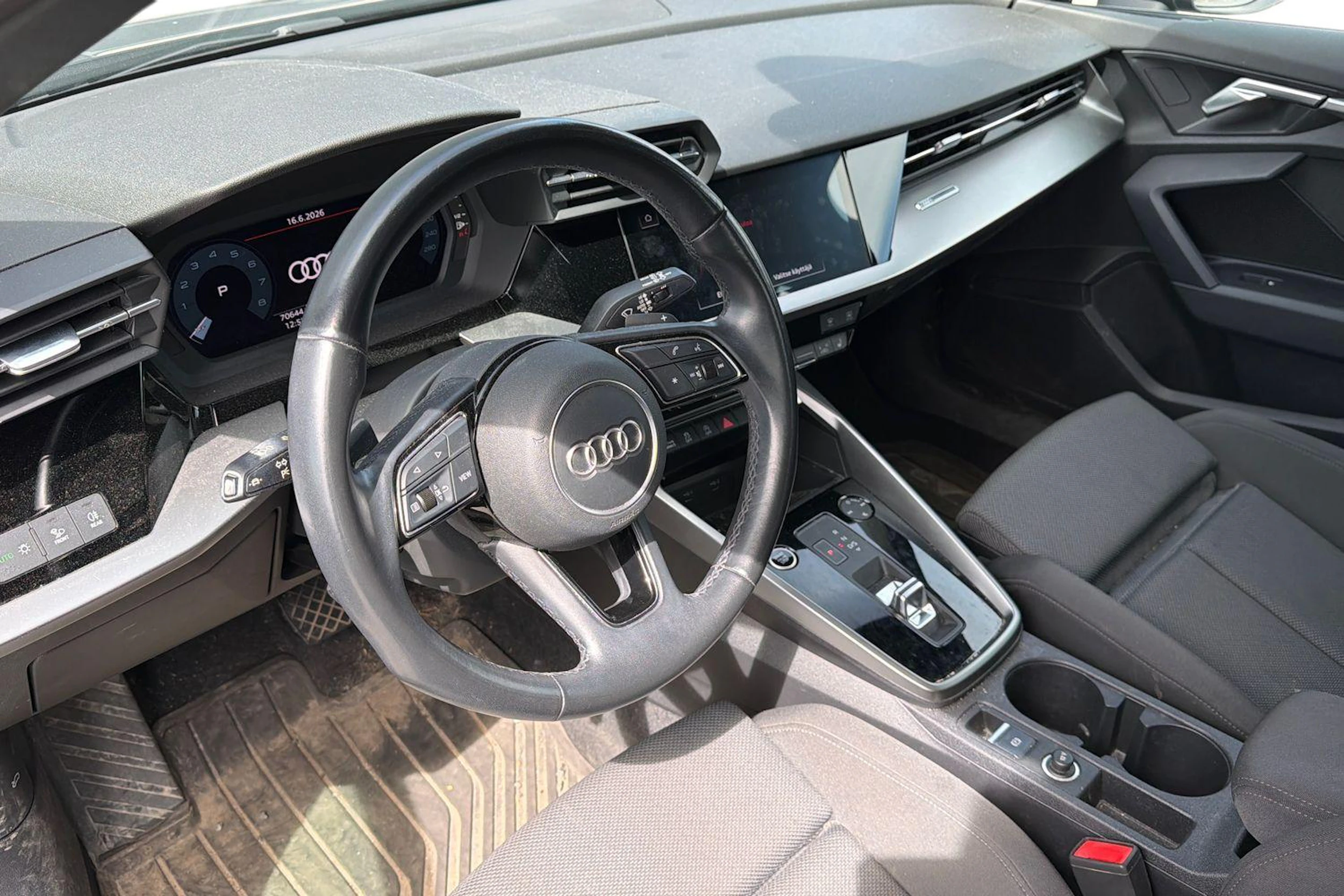 musta Audi A3 2021 kuva 3.