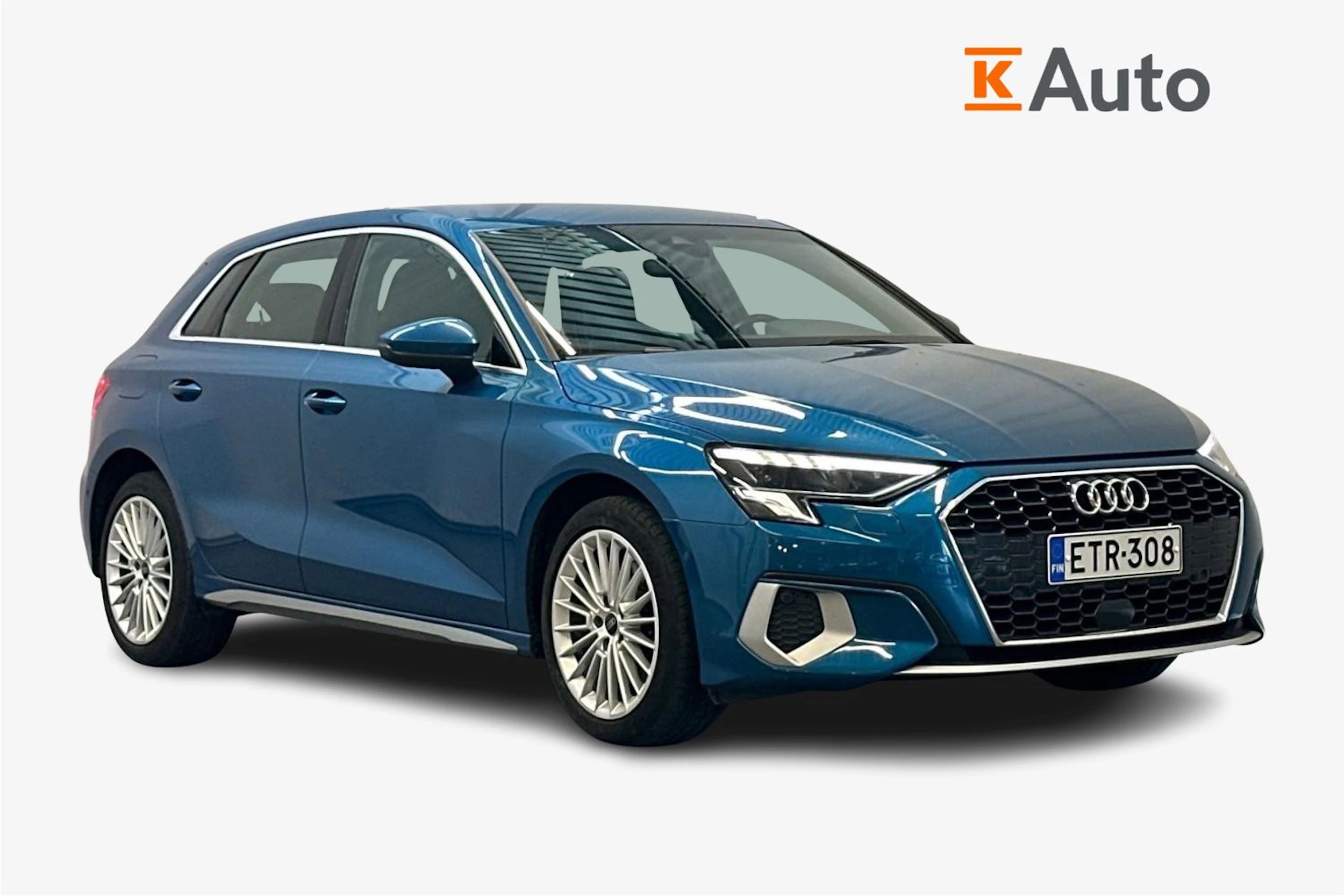 sininen Audi A3 2021 kuva 1.
