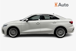 valkoinen Audi A3 2021 kuva 6.