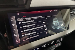 Valkoinen Audi A3 2021 kuva 19.