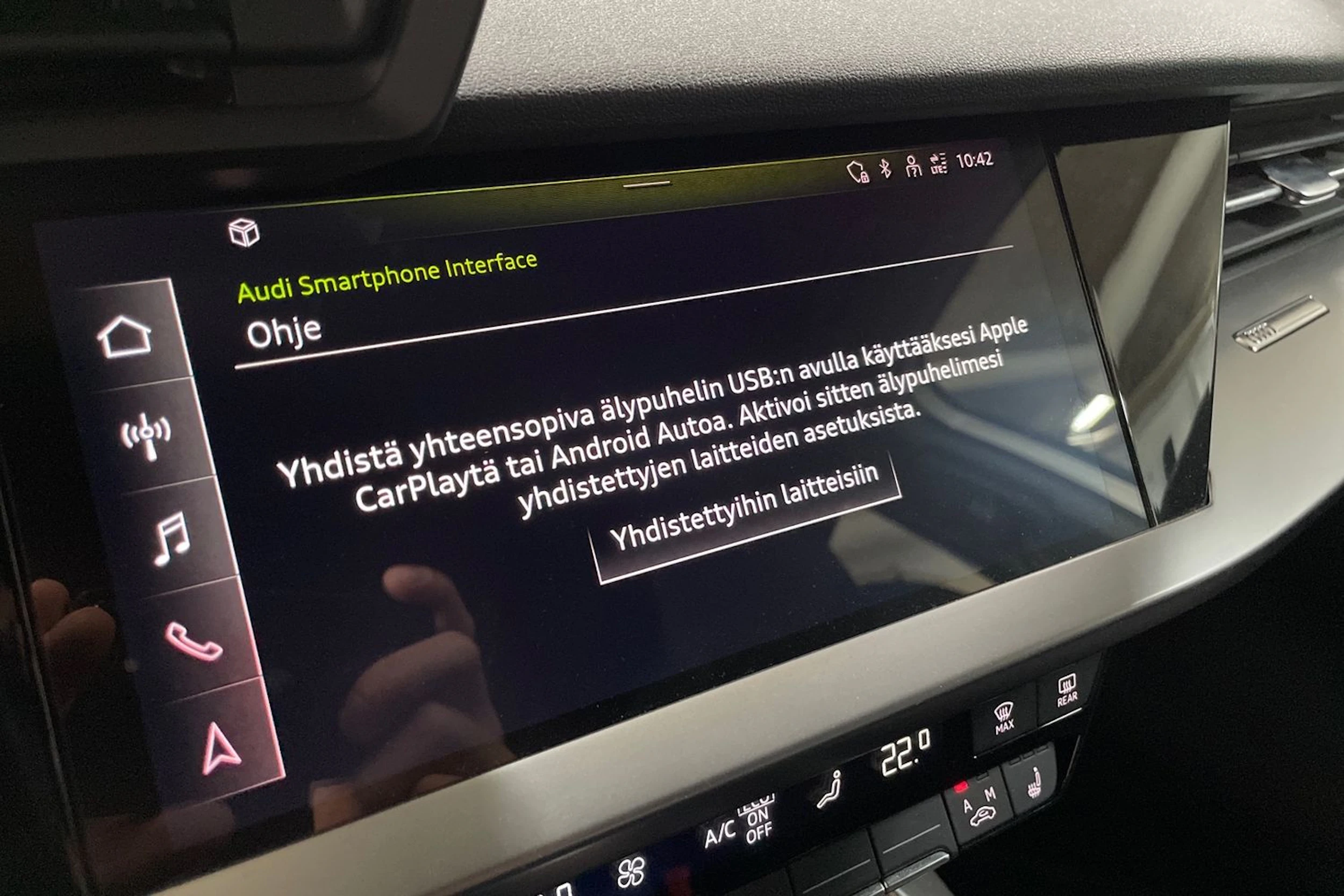 Valkoinen Audi A3 2021 kuva 20.