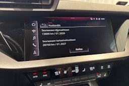 punainen Audi A3 2021 kuva 37.
