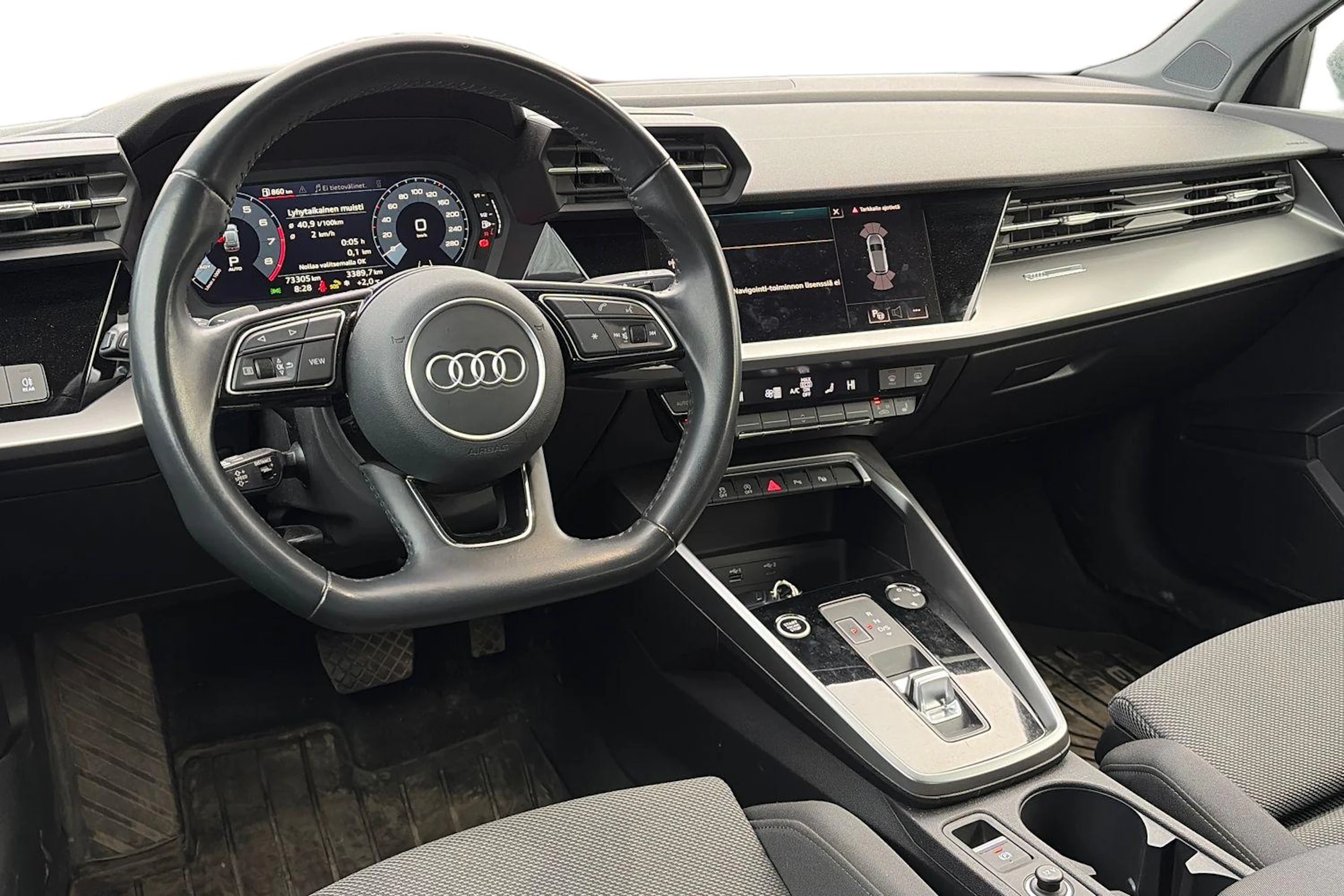 harmaa Audi A3 2021 kuva 3.