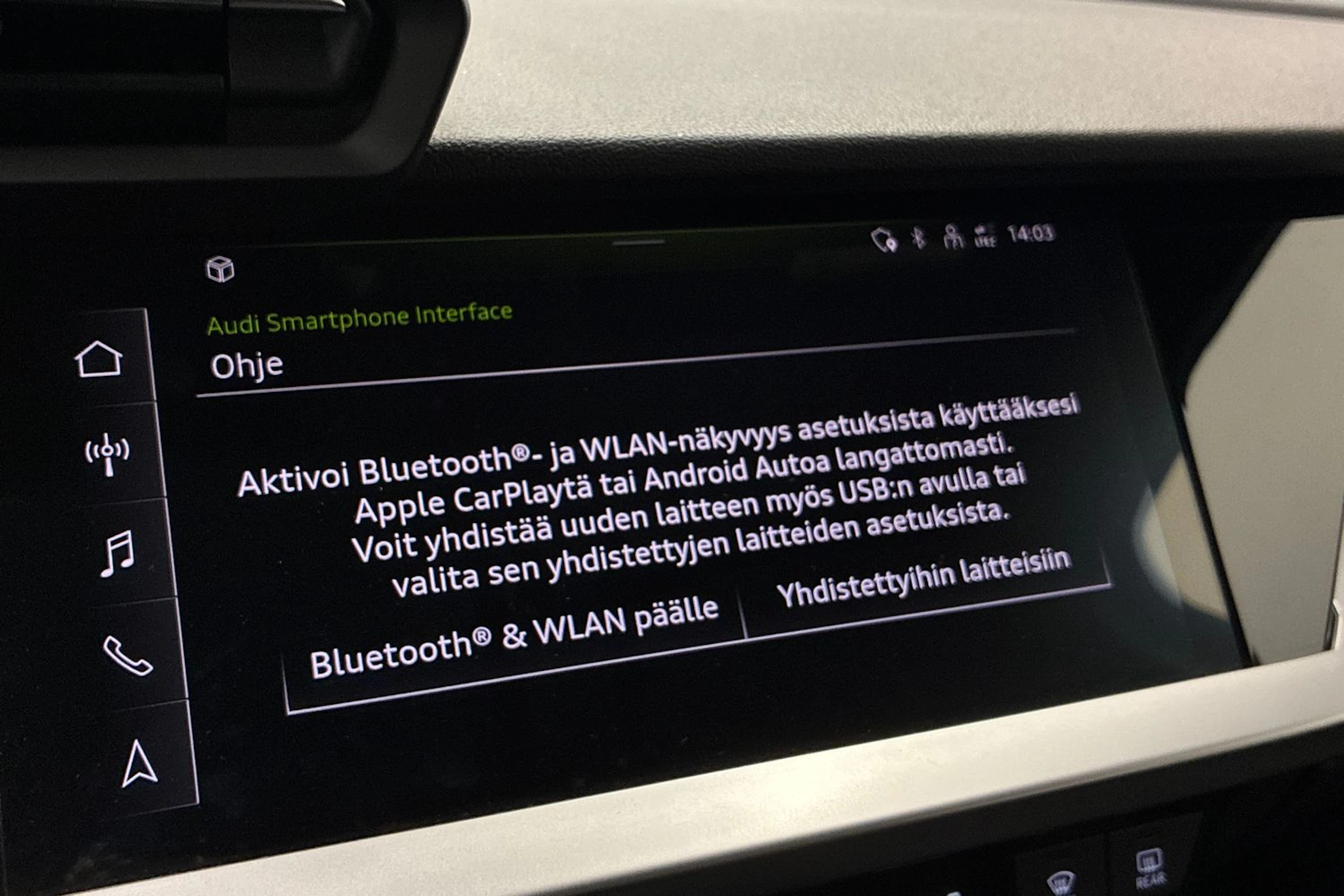 musta Audi A3 2021 kuva 26.