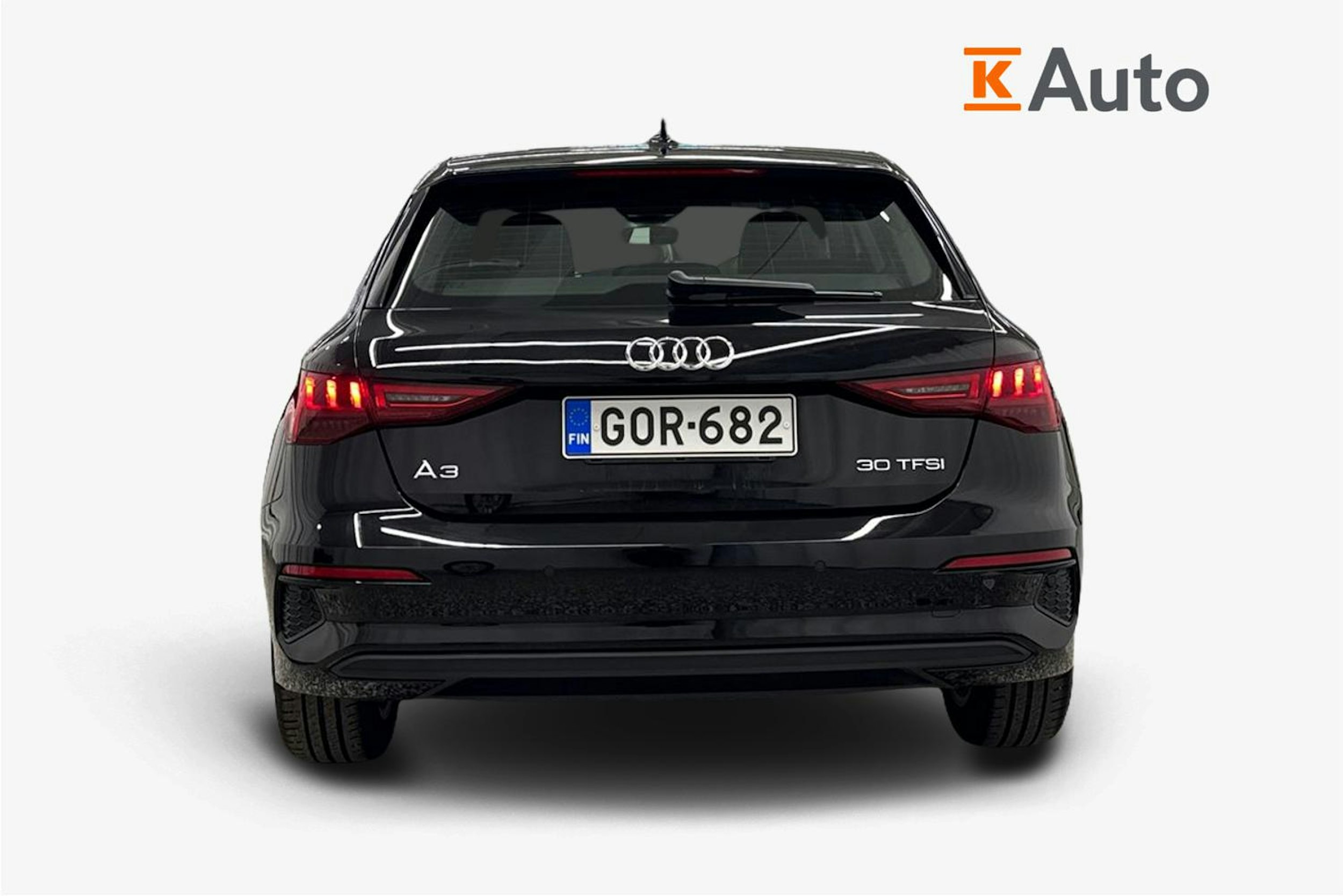 Musta Audi A3 2021 kuva 3.