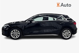 Musta Audi A3 2021 kuva 6.