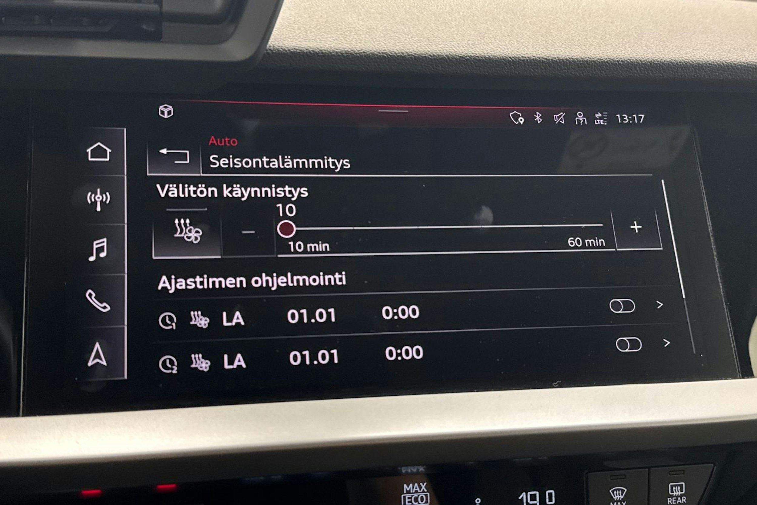 Musta Audi A3 2021 kuva 31.