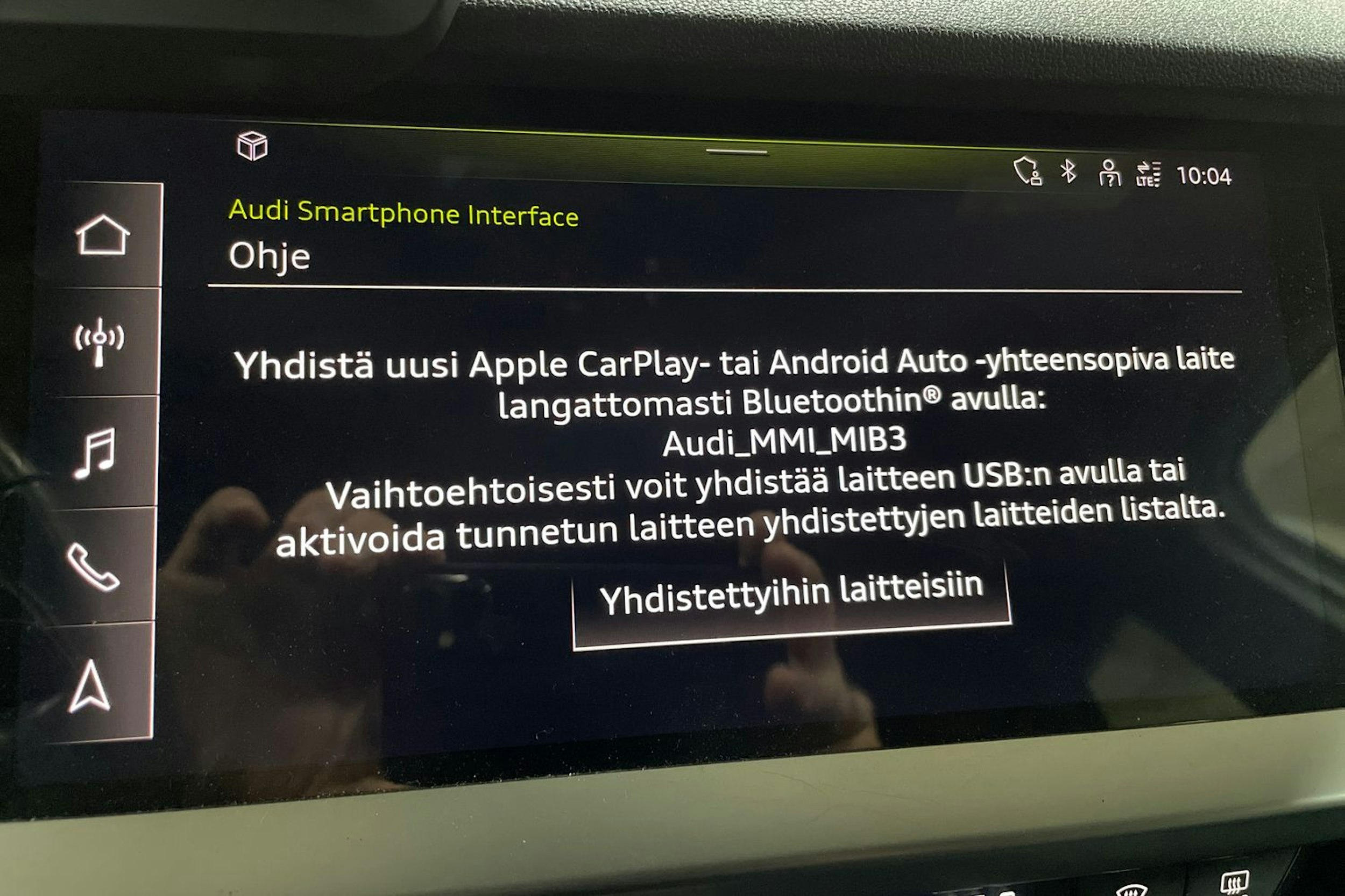 valkoinen Audi A3 2021 kuva 16.