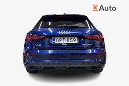 sininen Audi A3 2021 kuva 3.