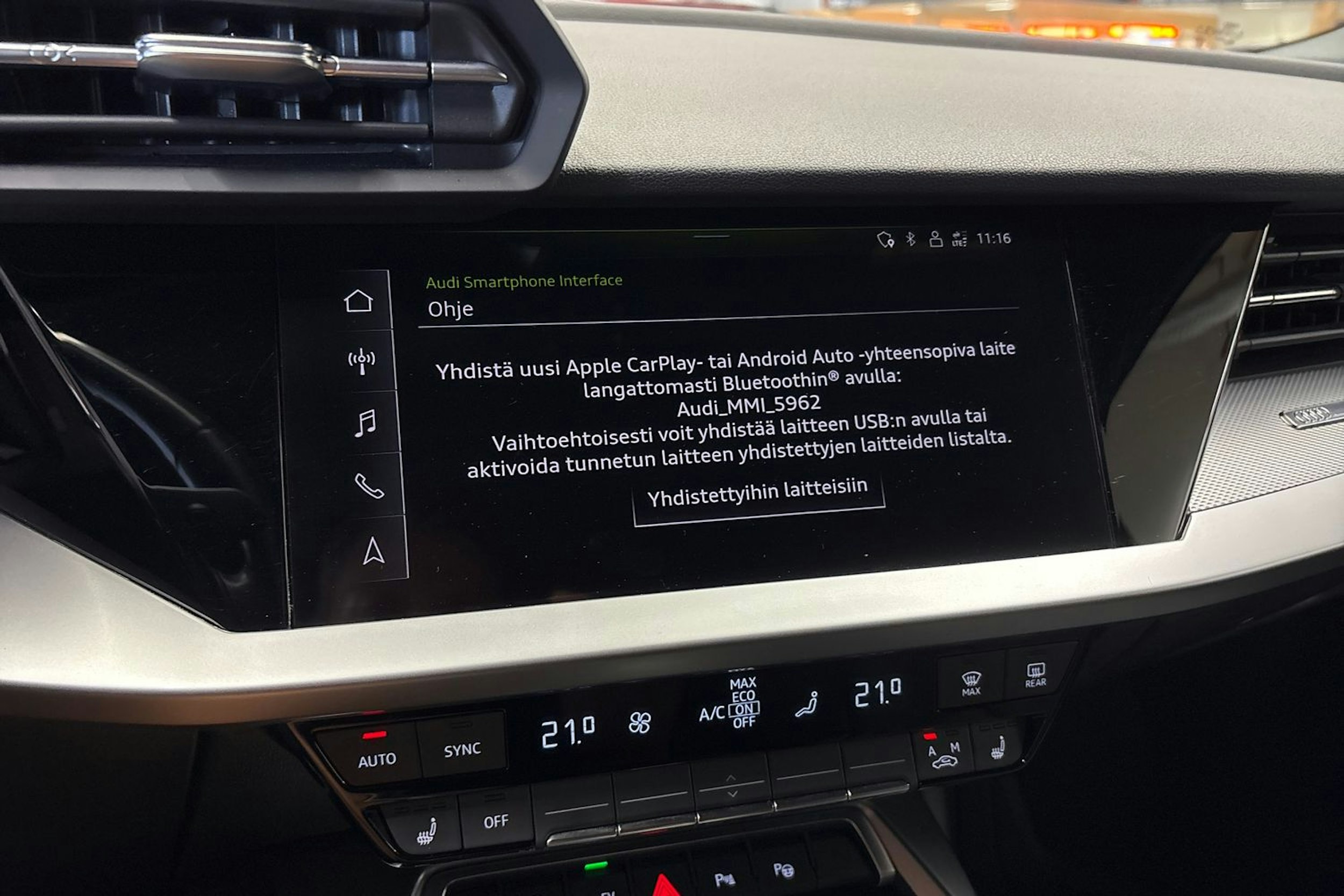 sininen Audi A3 2021 kuva 19.