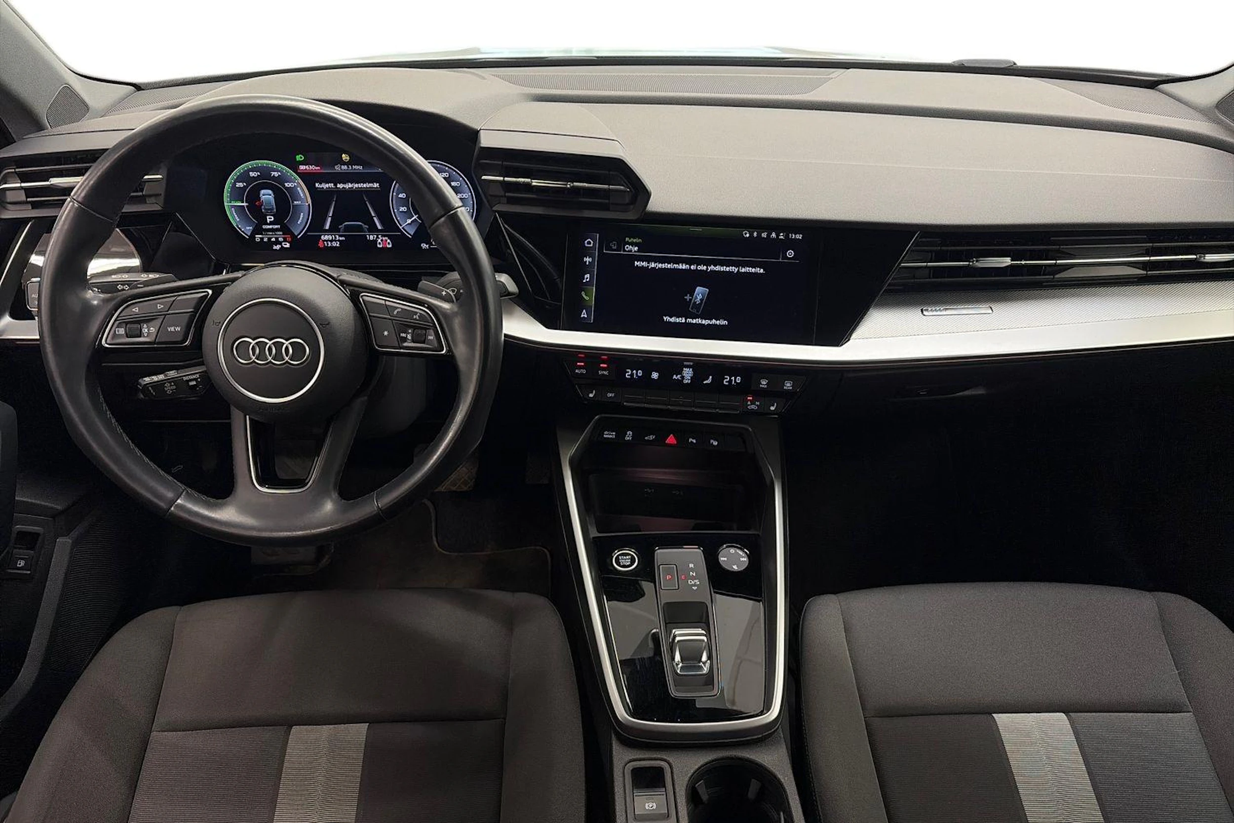 musta Audi A3 2021 kuva 9.