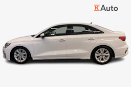 valkoinen Audi A3 2021 kuva 7.