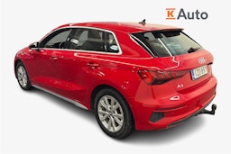 Punainen Audi A3 2021 kuva 2.