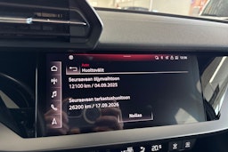 valkoinen Audi A3 2021 kuva 16.