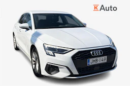 valkoinen Audi A3 2021 kuva 2.