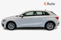 valkoinen Audi A3 2021 kuva 5.