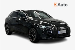 musta Audi A3 2021 kuva 1.