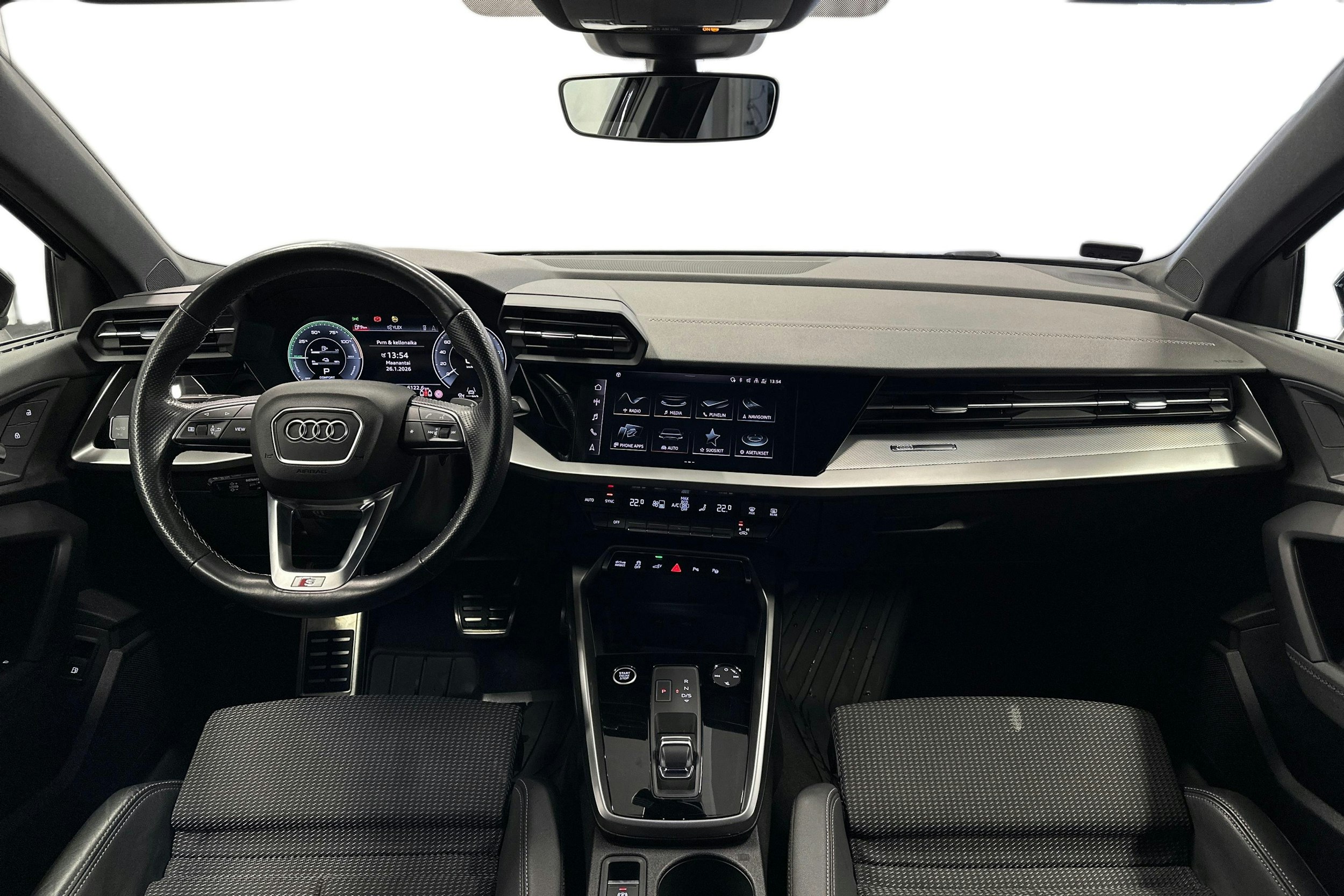 musta Audi A3 2021 kuva 9.