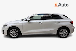valkoinen Audi A3 2021 kuva 5.