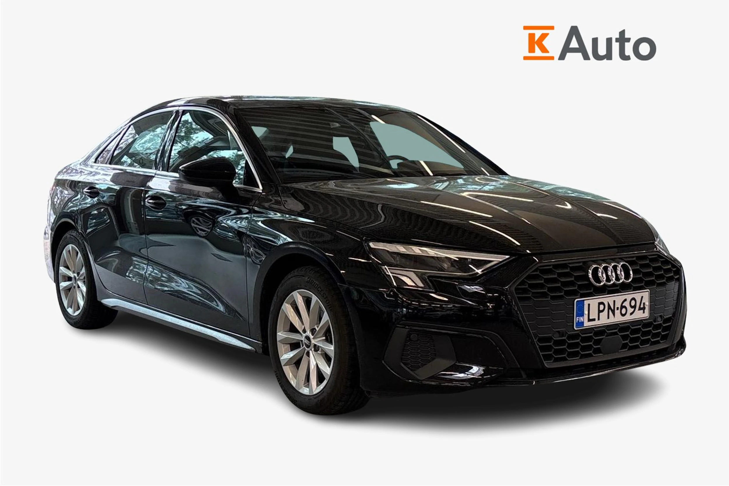 musta Audi A3 2021 kuva 1.